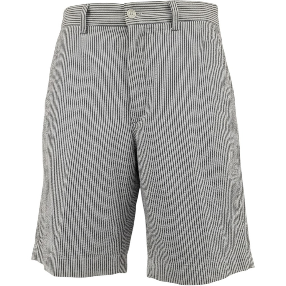 Brooks Brothers Mens Blue White Striped Seersucker Shorts Size 50 Big and Tall
